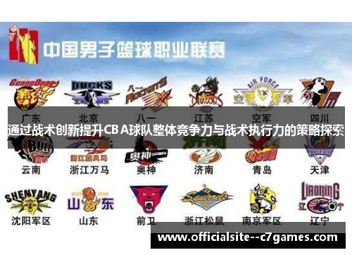 通过战术创新提升CBA球队整体竞争力与战术执行力的策略探索